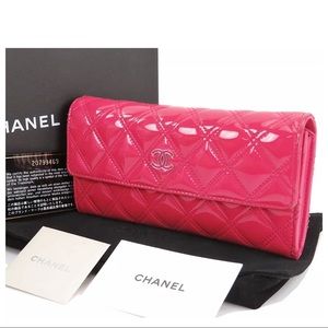 ❌❌SOLD❌❌CHANEL Patten Leather Classic Wallet
